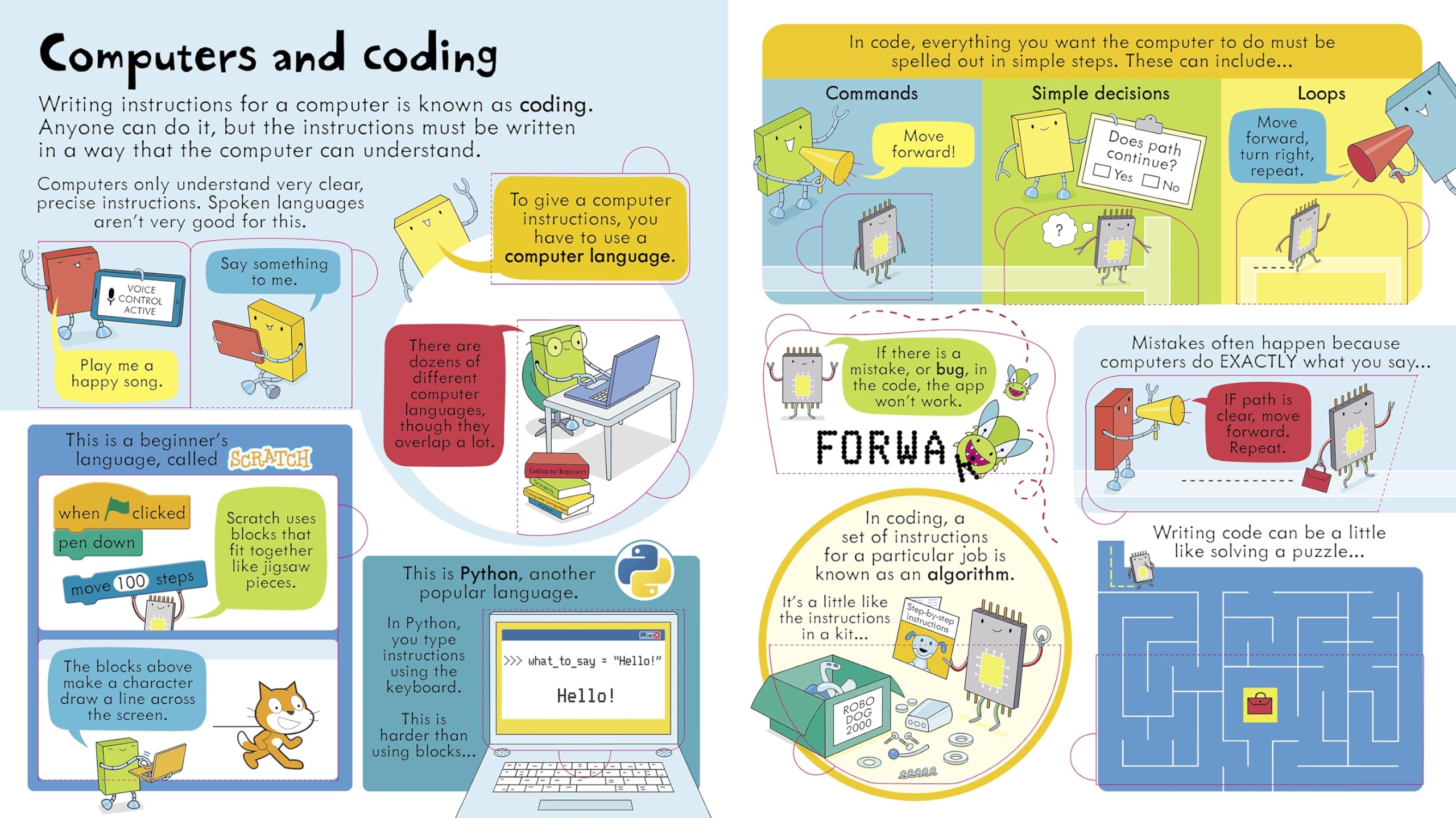 Look Inside How Computers Work: A Fascinating Journey into the World of Computers, Coding, and Technology for Kids, with 70 Interactive Flaps to Lift and Discover