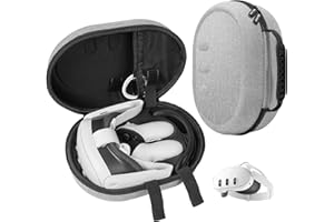 Nepagz Hard Carrying Case Compatible with Oculus/Meta Quest 3, Suitable for Travel and Home Storage, Portable Protection Accessories for Oculus Quest 3