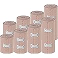 8 Pack Premium Elastic Bandage Wrap, Compression Wrap Bandage for Legs, Self-Closing Elastic Bandage Wrap - Hook & Loop Fasteners at Both Ends - Latex Free - Reusable (2x2, 2x3, 2x4, 2x6)