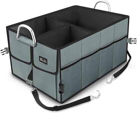 Amazon 車 トランク 収納 Eletecpro 車用収納ボックス 折りたたみ式 トランクオーガナイザー 車内収納 超大容量 カーアクセサリー アウトドア キャンプ 旅行に大活躍 Suv トラック 車内の空間をきれいに Ato Wml9001 車 バイク 車 バイク