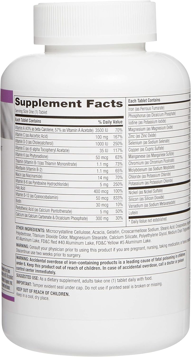 Rite Aid CentralVite, Women's Over 50 MultiVitamin Tablets 200