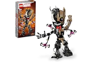 LEGO Marvel Venomized Groot 76249 Transformable Marvel Toy for Play and Display, Buildable Marvel Action Figure for Fans of the Guardians of the Galaxy Movie, Birthday Gift for 10 Year Old Kids