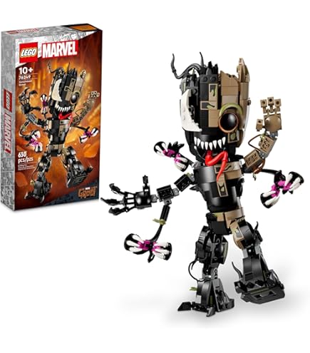 Amazon.com: LEGO 76249 Marvel Super Heroes Venomized Groot, 630