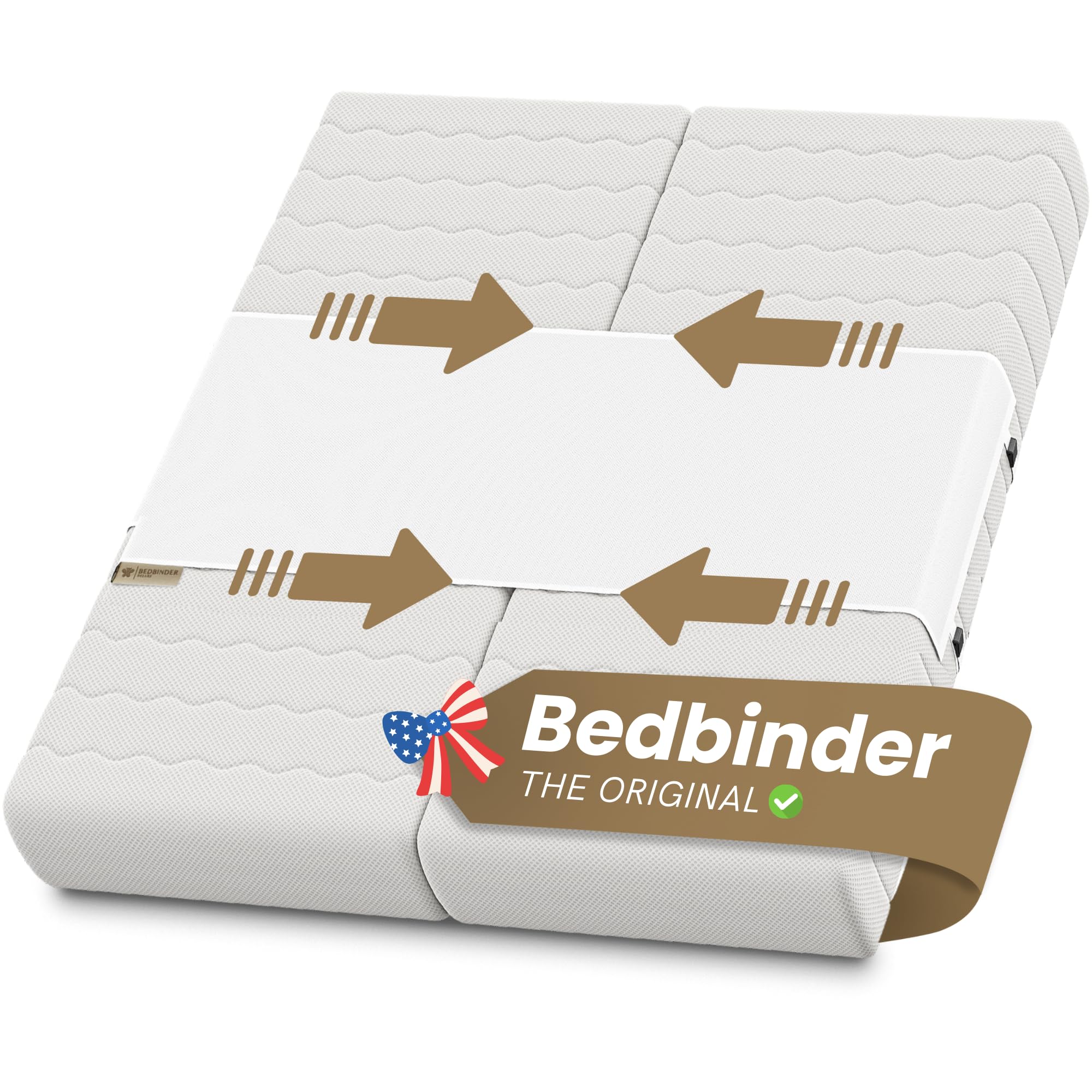 Photo 1 of Bed Gap Eliminator | Closes Mattress Gaps Permanetly - for All Mattress Types & Sizes - Easy & Without Bumpy Filler | Populair for Adjustable, Split King, Queen & Twin XL to - Best Choice for Couples