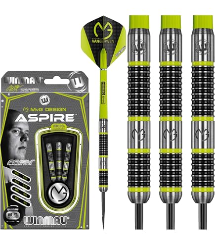 Amazon.com : Winmau Michael Van Gerwen MvG 18 Gram Barrel / 20