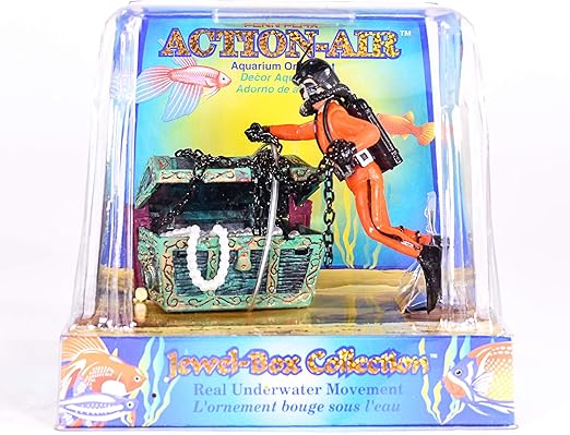 moving aquarium decorations