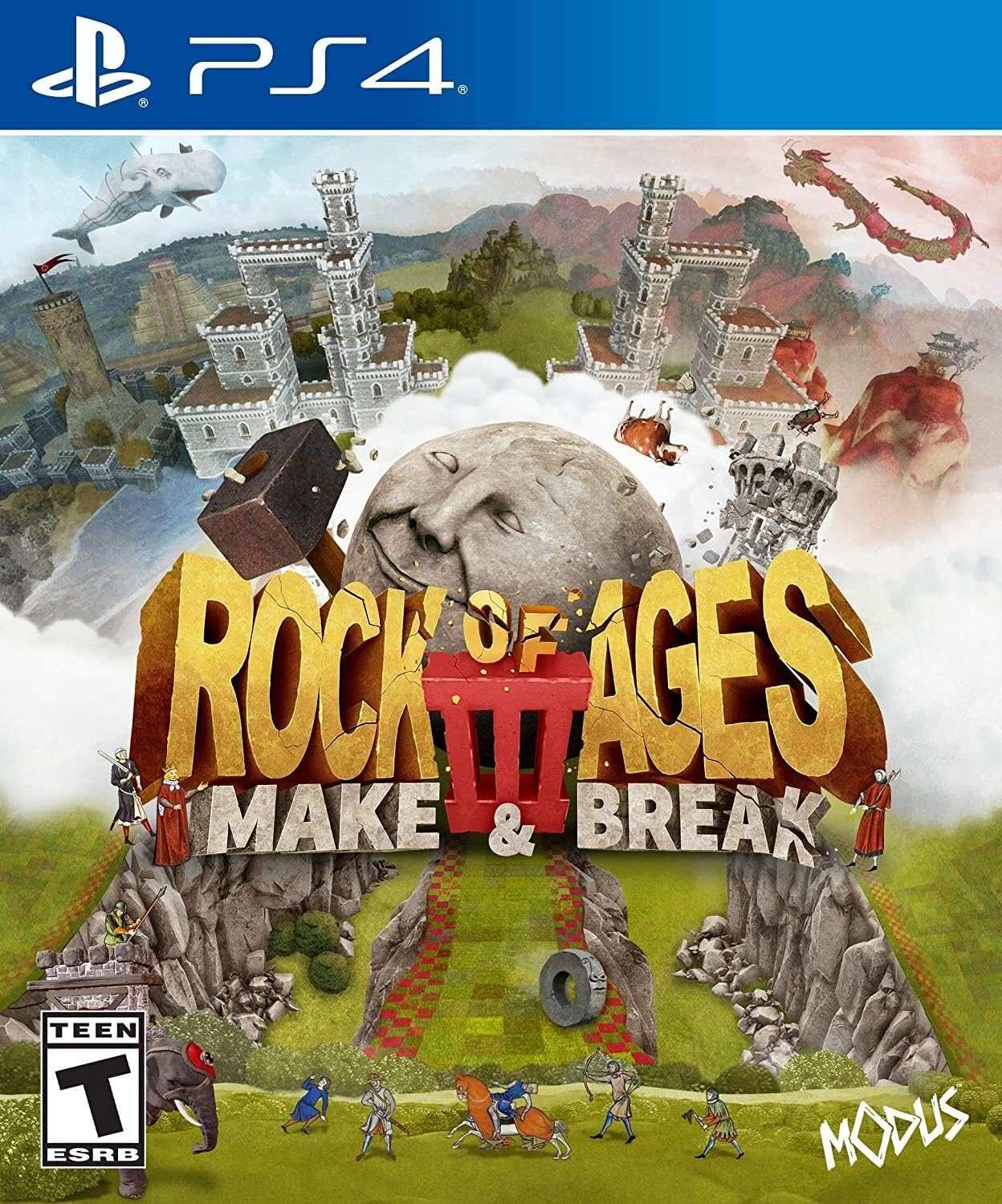 Amazon Rock Of Ages 3 Make Break 輸入版 北米 Ps4 ゲームソフト