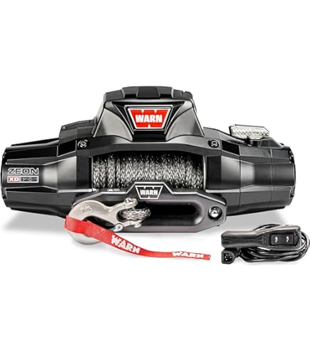 Amazon.com: WARN 110010 Zeon XD 10-S Convertible Winch Kit with