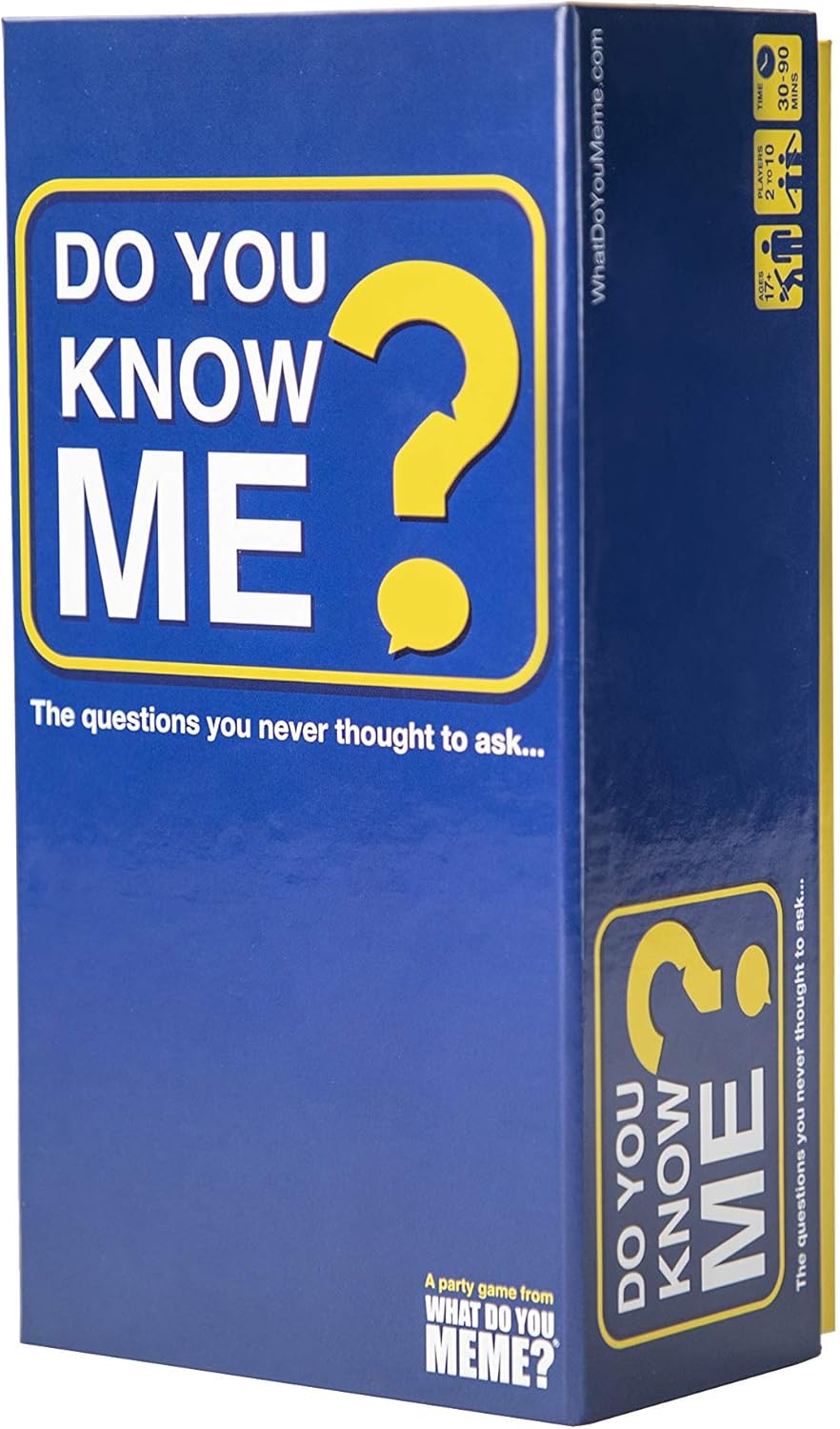 Do You Know Me Adult Party Game By What Do You Meme Card Games Amazon Canada