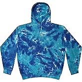 Colortone Tie Dye Pullover Hoodies for Women and Men - Classic Fit Sweatshirts