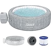 Coleman Sicily Energy-Efficient AirJet Inflatable Hot Tub 5-7 Person with App-Control