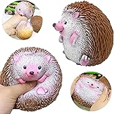 Stress Ball Sensory Squishy Fidget Anti Squeeze Tension Relief Stretchy Hedgehog Balls for Adult Kids, 1 Pcs