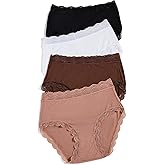 Stripe & Stare Women's High Rise Knickers 4 Pack