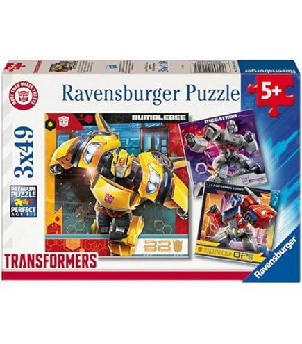 Amazon.com: Transformers Jigsaw Puzzles for Boys - Bundle with 24