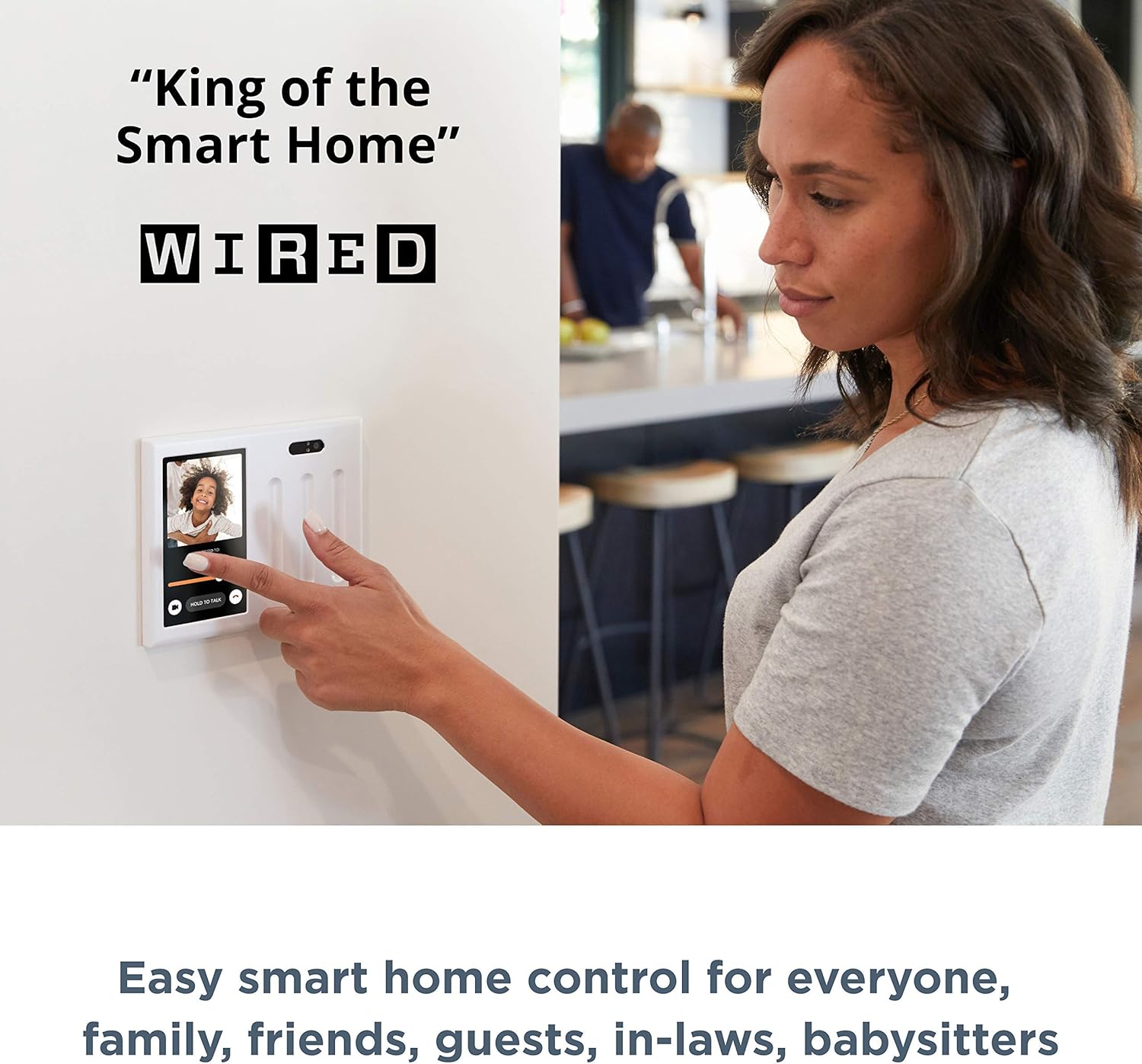 Brilliant Smart Home Control (1-Switch Panel) — Alexa Built-In & Compatible with Ring, Sonos, Hue, Kasa/TP-Link, Wemo, SmartThings, Apple HomeKit — In-Wall Touchscreen Control for Lights, Music & More: Industrial & Scientific