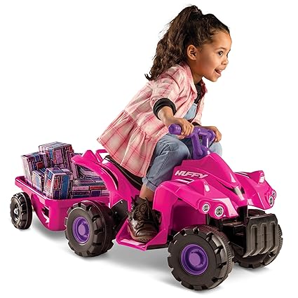 pink quad bike 12v