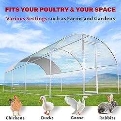 Chicken Coop Large Metal Chicken House Chicken