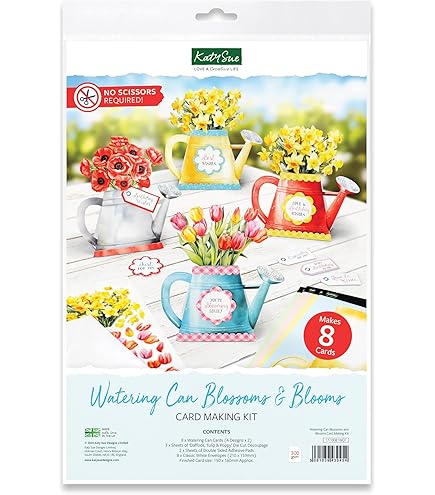 Katy Sue Birds & Spring Blossoms Die-Cut Decoupage Sheets - 9 Sheets For Card Making