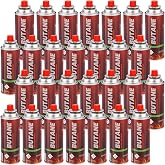 NATIONAL STANDARD Butane Fuel Cylinders for Portable Camping Stoves, UL Tested Safety System, RVR Safety Design (28 Pack)