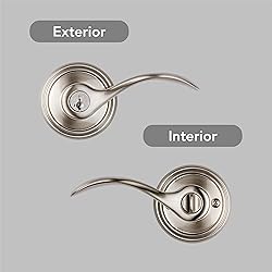 Baldwin Tobin, Entry Door Handle Reversible Lever