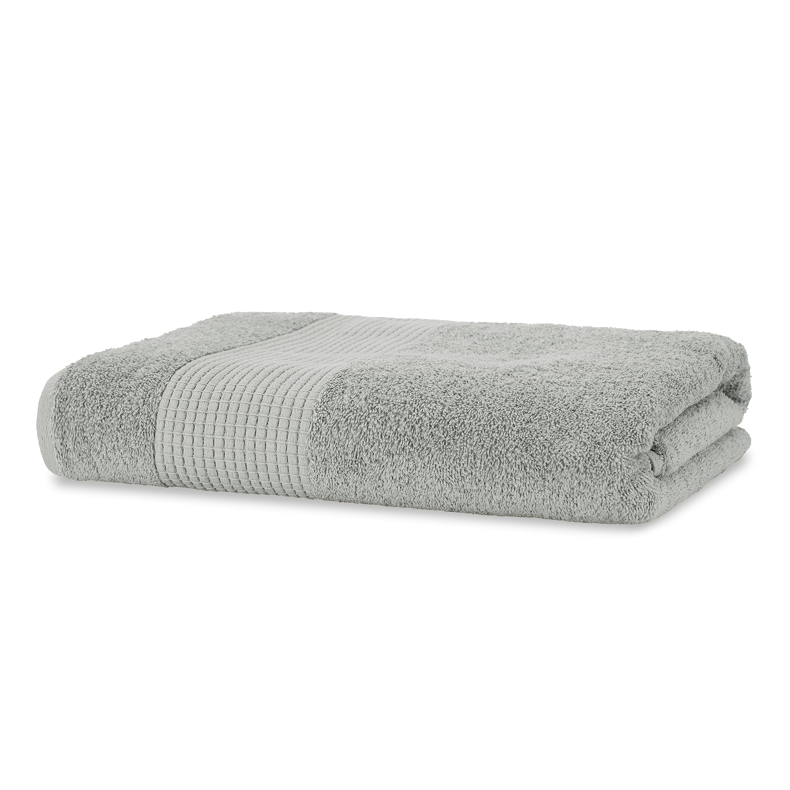 Merana Rome Sauna Towel for Men and Women 590 GSM Absorbent, Soft and Lint- Large Terry Sauna Towel in Luxury Quality Heavy Organic Cotton (Dolphin Grey, Sauna Towel (80 x 200 cm)