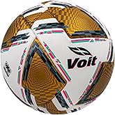 Voit Pro Official Match Ball - Liga MX Size 5 - Enhanced Aerodynamics and Durability - Technology for Moisture Prevention and Shock Absorption