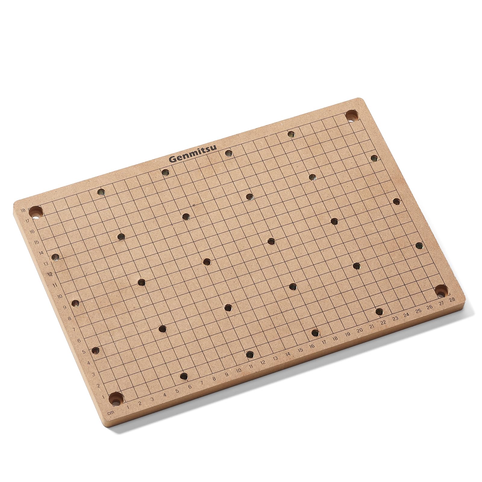 Genmitsu CNC MDF Grid Spoilboard for 3020 CNC Router Machine, Compatible with 3020-PRO Max Perfectly, 300 x 200 x 12mm, M6 Holes (6mm), Screws and Wrench Included
