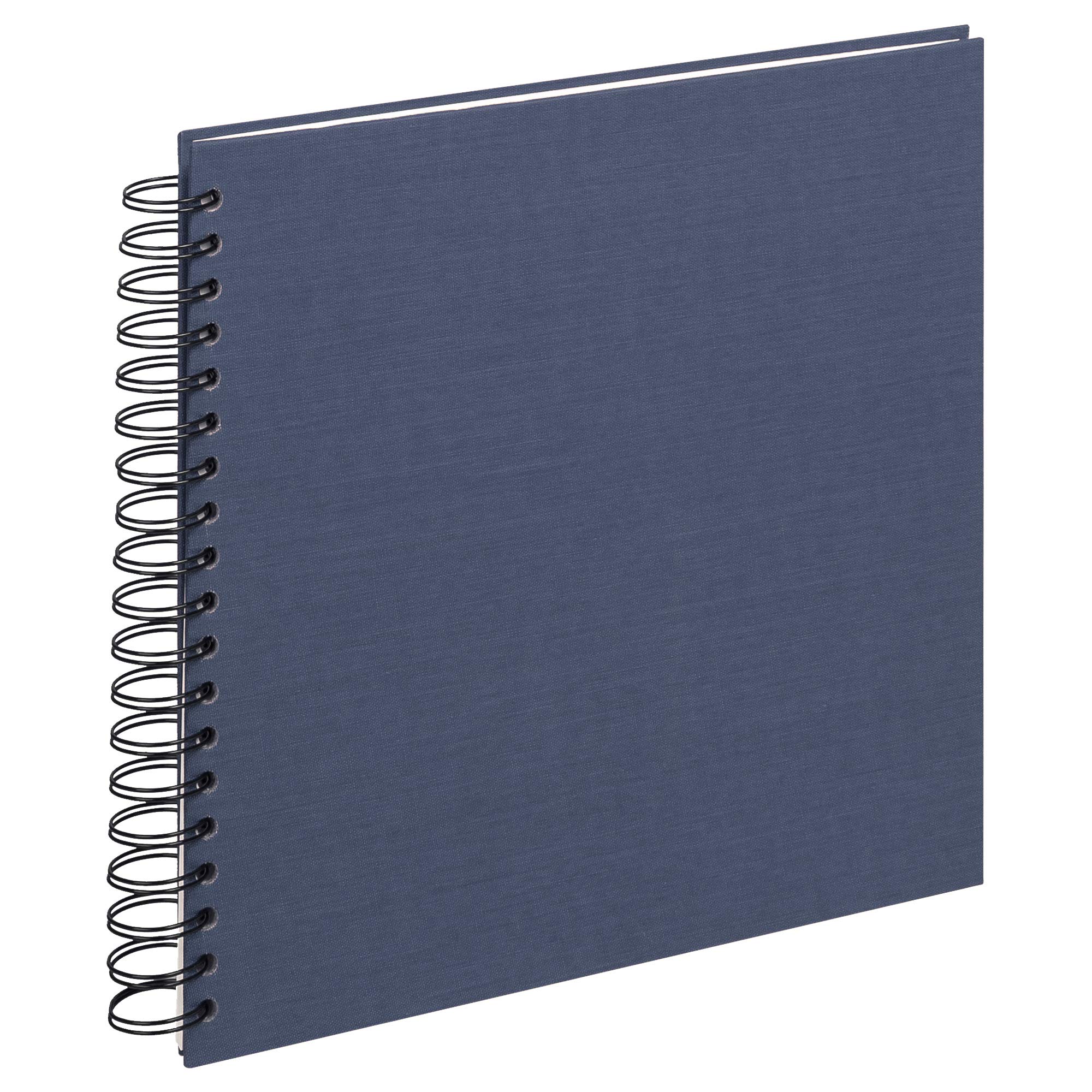 walther Design Photo Album Dark Blue 26 x 26 cm Linen, 6SL2626C20M
