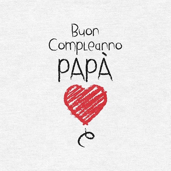 Shirtgeil Buon Compleanno Papa Idea Regalo Per Padre E Neonato Maglietta Neonato Unisex Amazon It Abbigliamento