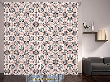 Amazon Com Living Room Bedroom Window Drapes Rod Pocket Curtain