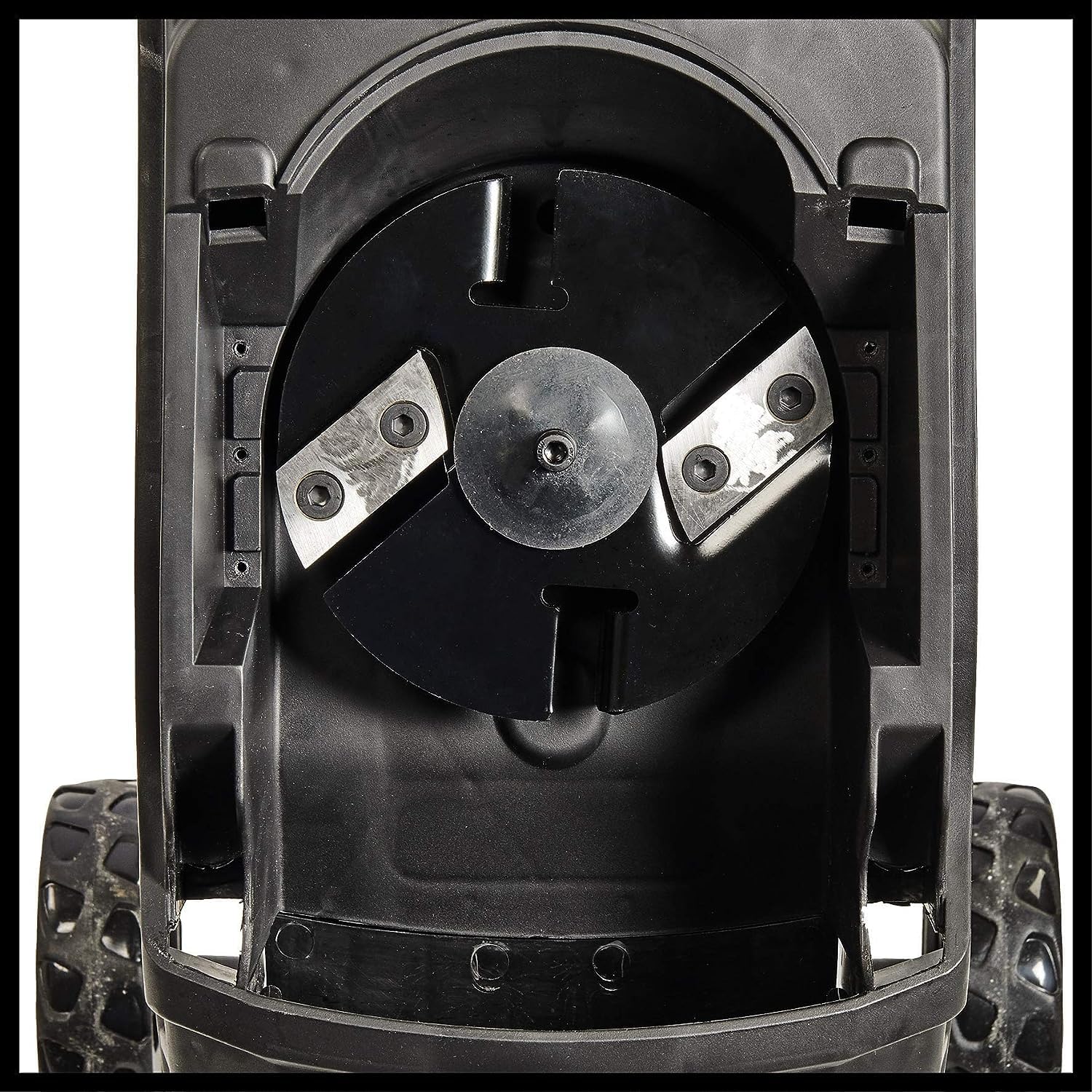 Einhell Elektro-Messerhäcksler GC-KS 2540 CB (2.500 W, Max. 40 Mm Aststärke, 2 Wendemesser Aus Stahl, 55 L Fangbox, Transportgriff, Stopfer) 7