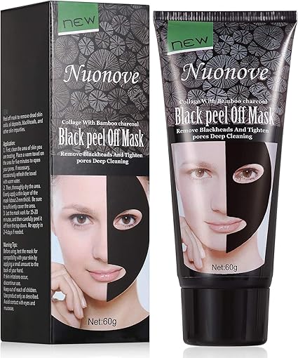 Download Charcoal Face Mask Blackhead Remover Masks Peel Off Mask Black Mask Blackhead Mask Purifying Black Face Mask Deep Skin Clean Face Nose Activated Exfoliator Mask Purifying Acne 60ml Amazon Co Uk Beauty PSD Mockup Templates