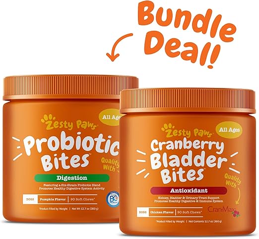 zesty paws cranberry bladder bites