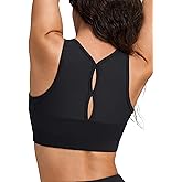 Yvette Front Zip Sports Bras for Women High Impact Supportive Mesh Back Bra for Running