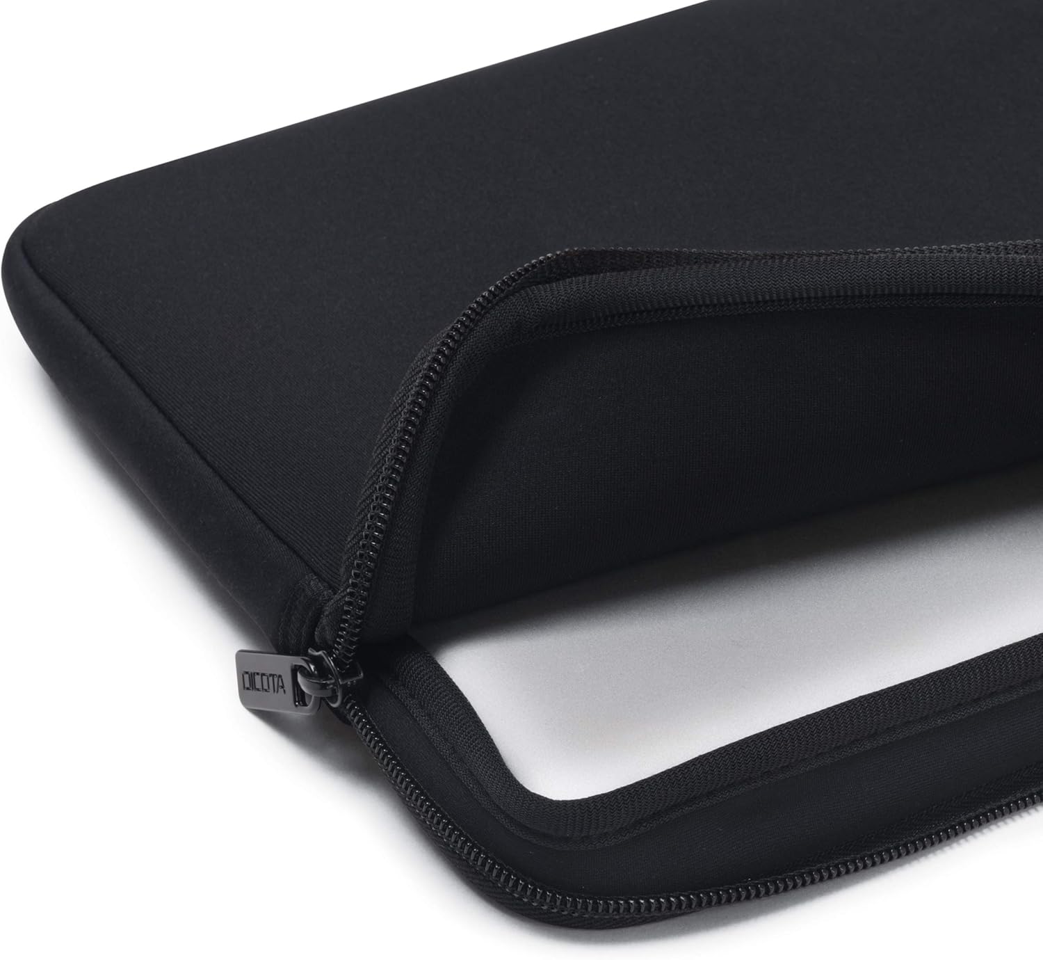 Dicota 10-11.6 Inch Perfect Skin Laptop Computer Carry Case, Lightweight Sleeve Laptop Case with Handles, Black - Image 3