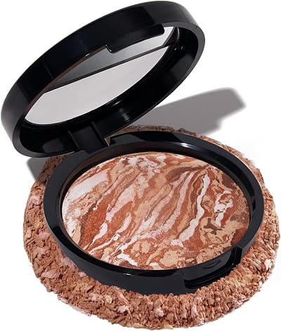 Laura Geller New York Baked Bronze-n-Brighten Bronzer Powder Medium Natural