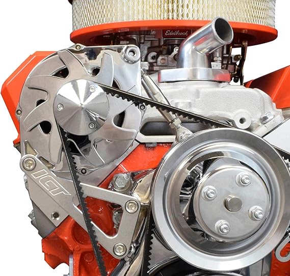 SBC Billet Alternator Bracket Adjustable LWP Small Block Chevy Kit