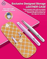 Expert Slant and Point Tip Tweezer Set with
