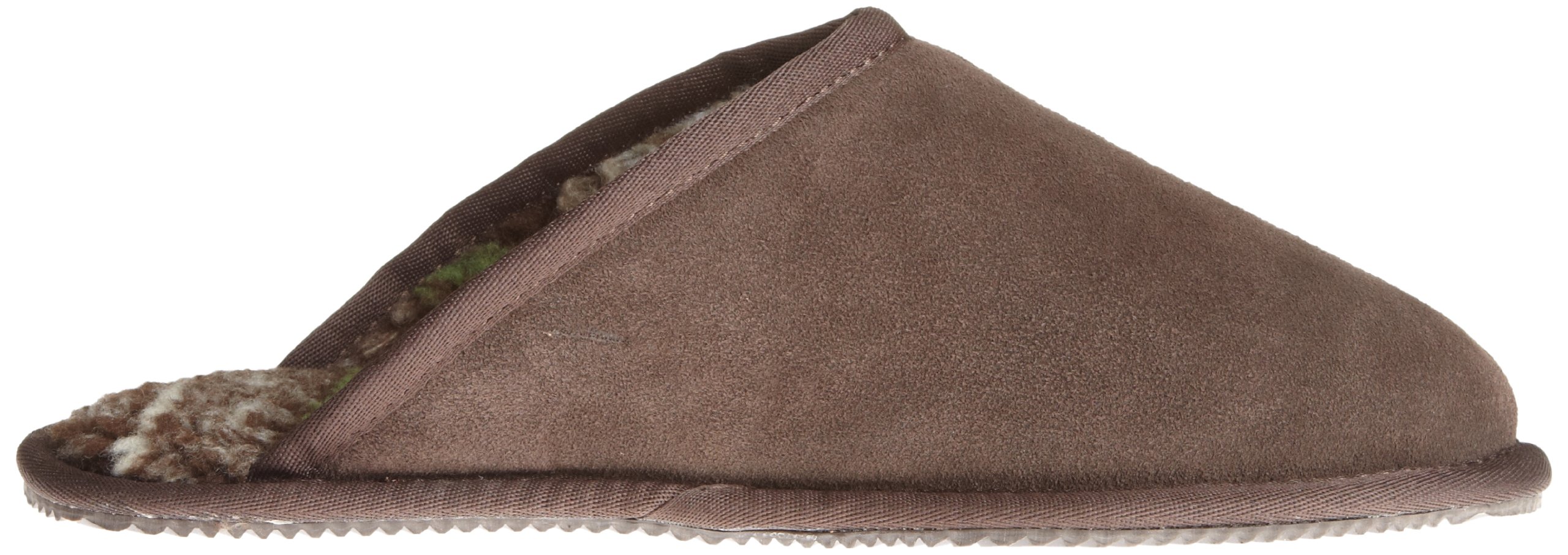 MUK LUKS Men's Berber Clog Slippers - Soft Sole Fleece-Lined Slippers With Printed Leather Upper - View #7