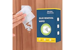 PROCRAAN Adhesive Remover, Clean Up Wipes - 30 Count - Safely Removes Adhesive Residue, Rapidly Removes Labels, Car Stickers, Crayon, Tree Sap, Chewing Gum, Masking Tape, Marker Pen, Glue and Decals