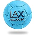 Lax Sak Soft Practice Lacrosse Balls,1, 2, 3, 6, 12, 24, 36, 60, & 120 Packs - Same Weight & Size as a Regulation Lacrosse Balls, Great for Indoor & Outdoor Practices, Less Bounce & Minimal Rebounds