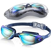 Aegend Swim Goggles, Swimming Goggles No Leaking Full Protect Adult Youth