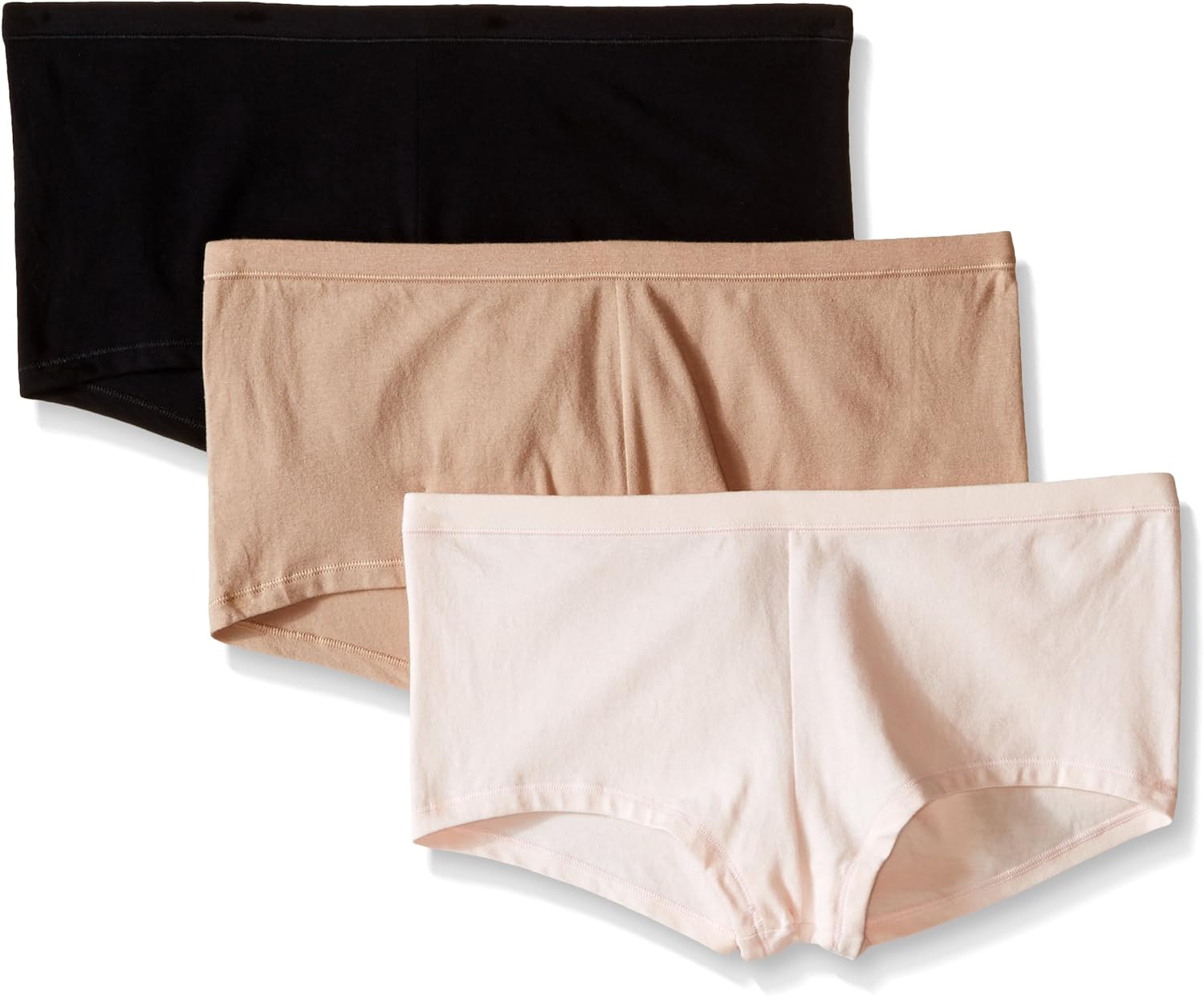 Hanes Women's Cool Comfort Cotton Boyshort Panty (Pack of 3) Amazon.co