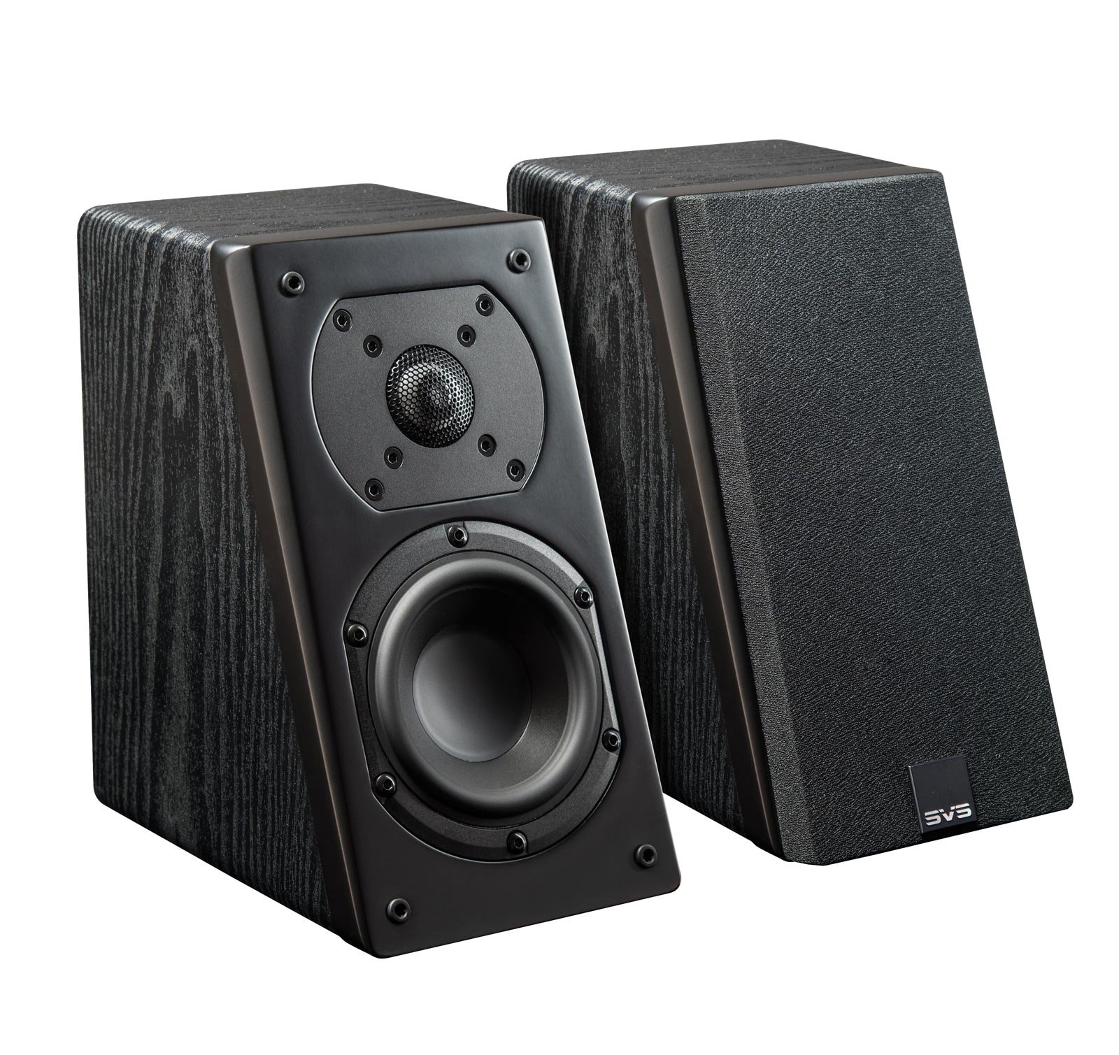 Parlantes SVS Prime Elevation (par) - Fresno negro premium