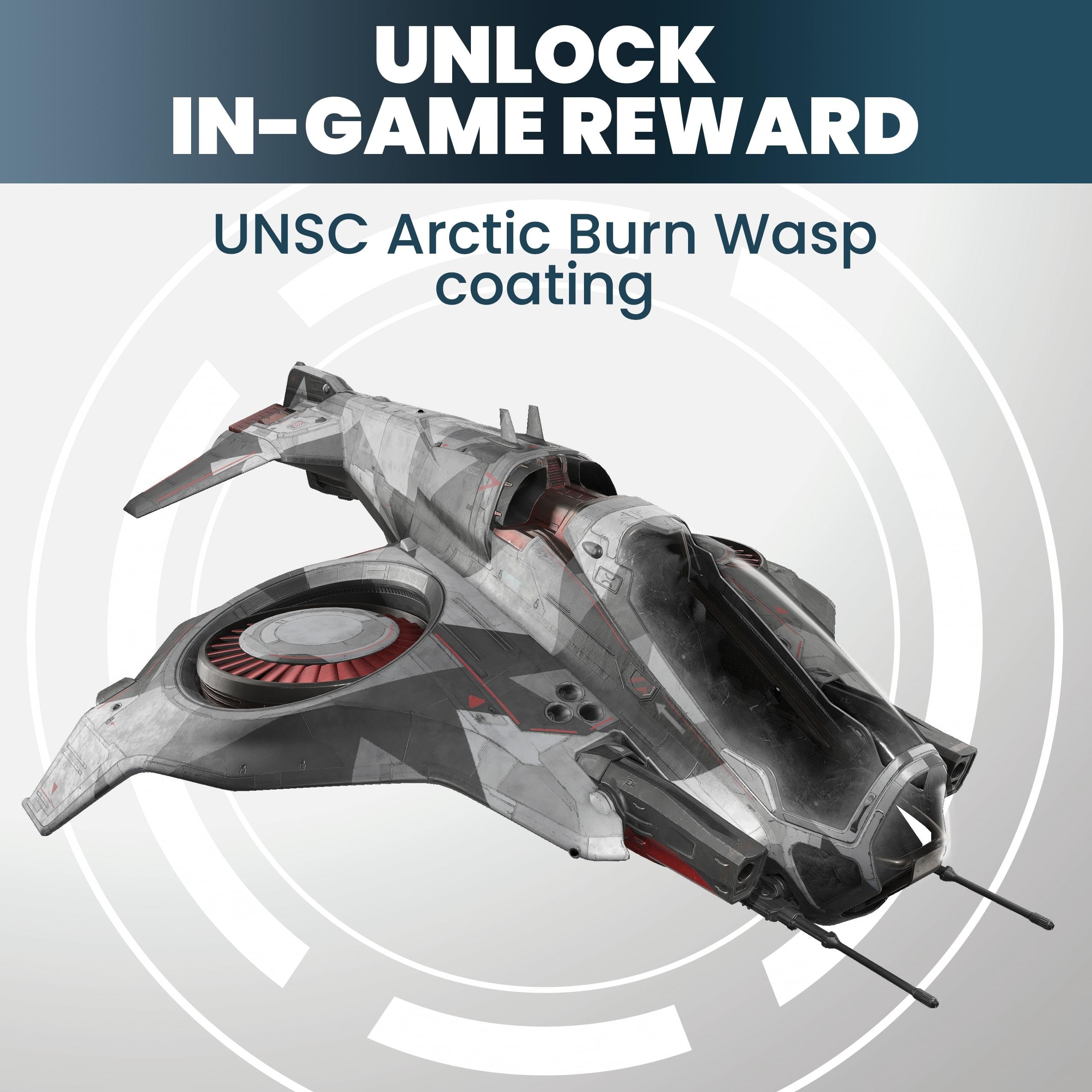 Mega Halo – Figura De Acción Y Set De Construcción UNSC Arctic Burn Wasp, Con 342 Piezas Y Contenido Descargable (DLC)