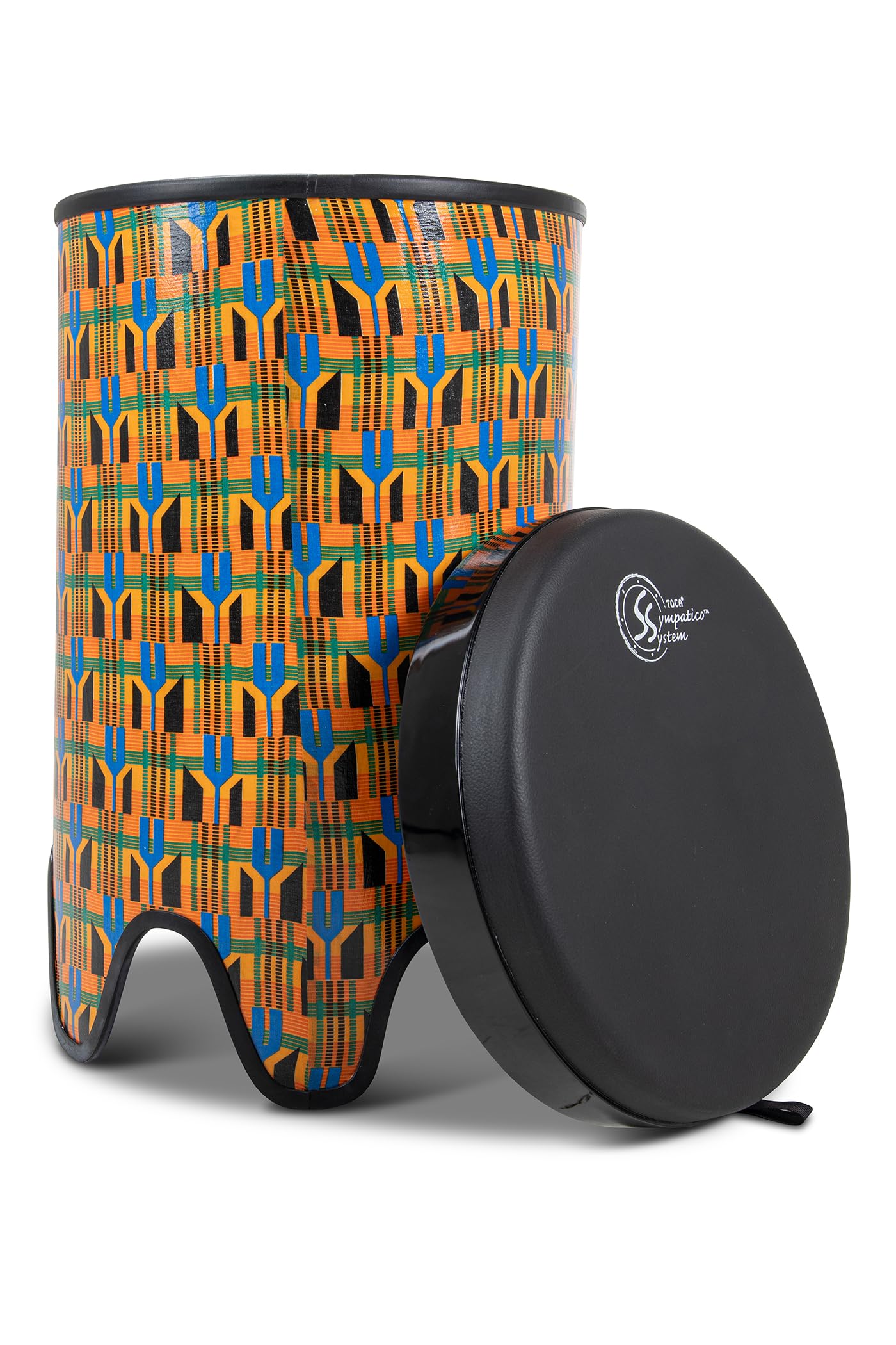 Toca Freestyle II Tubadora TSSTB-14K-SLT Kente Cloth 14" x 24"