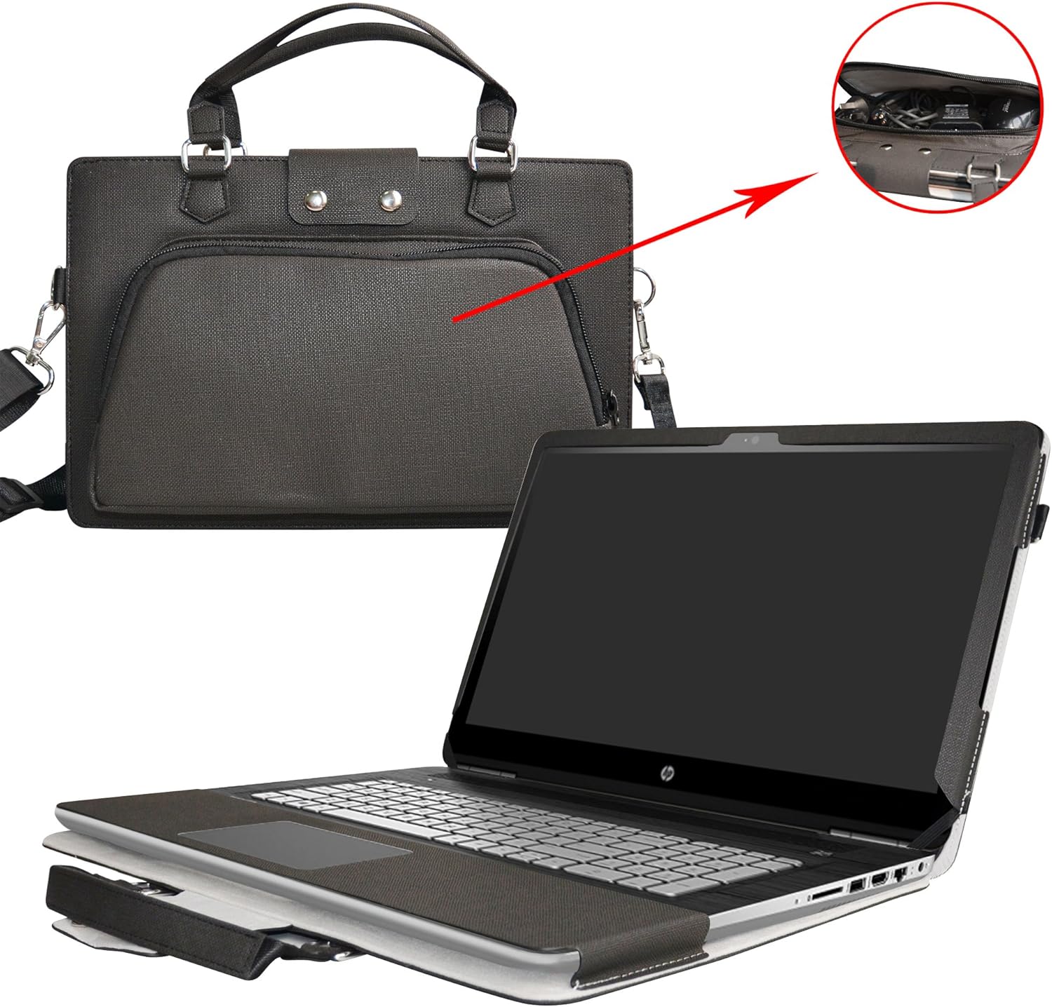 ASUS N705UQ N705UD Housse,2 en 1 spécialement conçu Etui de protection