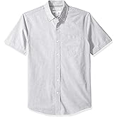 Amazon Essentials Men's Button-Up Shirts - Slim-Fit Short-Sleeve Pocket Oxford - Comfort and Style