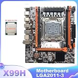 Lodokdre X99H LGA2011-3 Motherboard Xeon E5 V3 Series CPU Support w/ E5 2650 V3 view 7