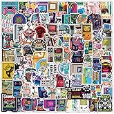 100Pcs Video Game Stickers, Multicolor Vinyl Waterproof Gaming Stickers for Boys, Teens, Men, Adults